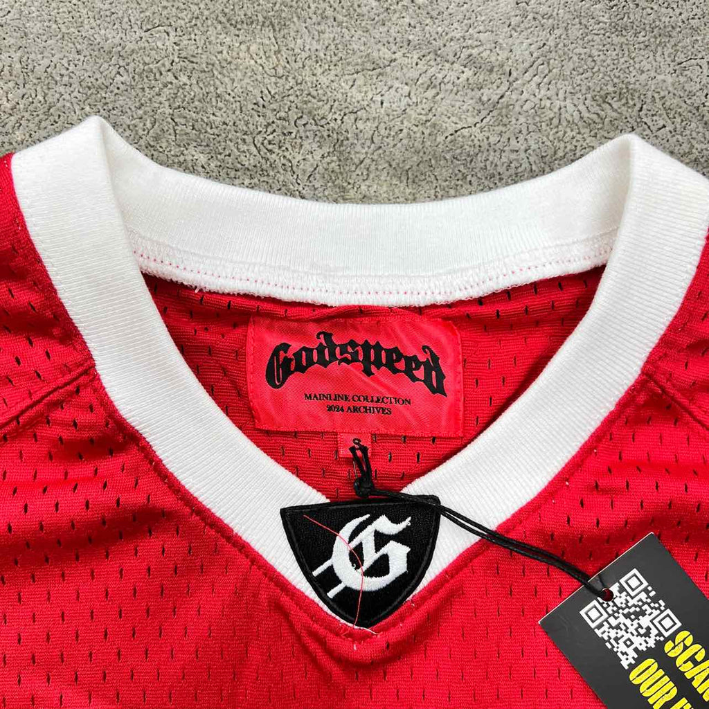Godspeed Jersey "TD" Red New Size XL