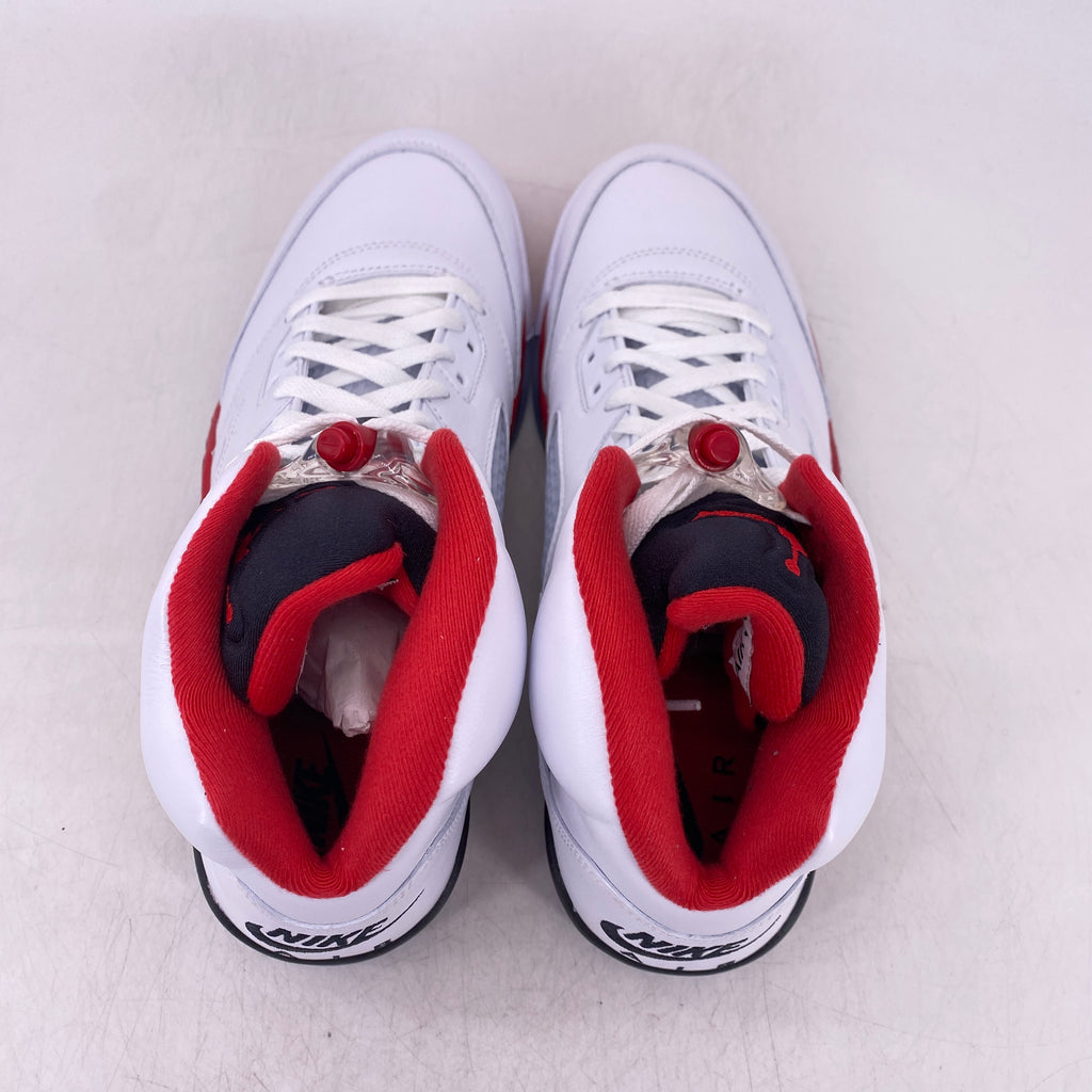 Air Jordan 5 Retro "Fire Red Black Tongue" 2025 New Size 11