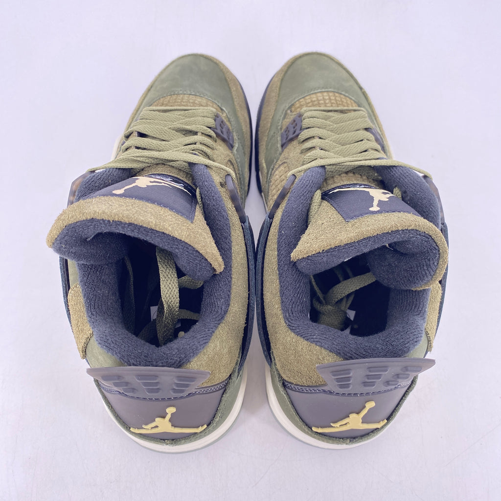 Air Jordan 4 Retro "Medium Olive" 2023 New Size 9