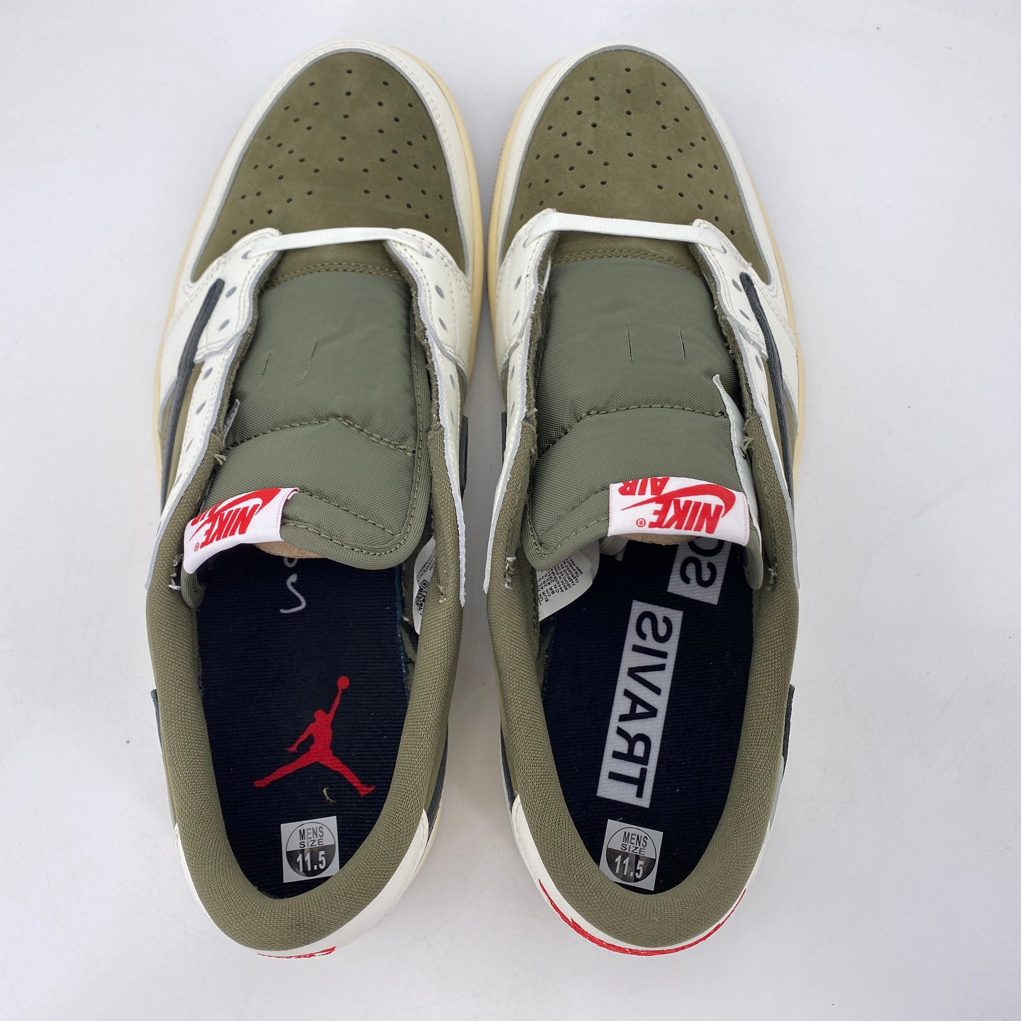 Air Jordan 1 Low OG SP &quot;Travis Scott Medium Olive&quot; 2024 New Size 11.5