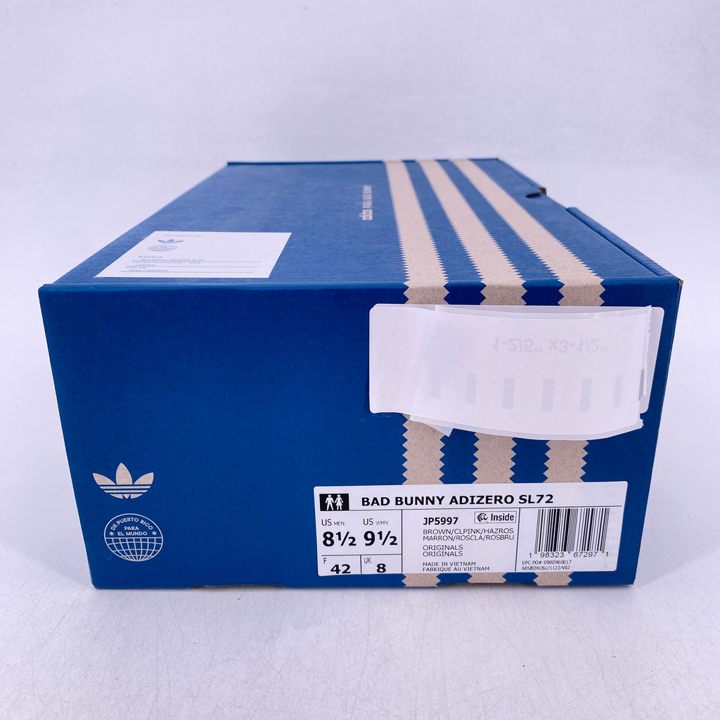 Adidas Adizero SL72 "Bad Bunny Brown Clear Pink" 2025 New Size 8.5