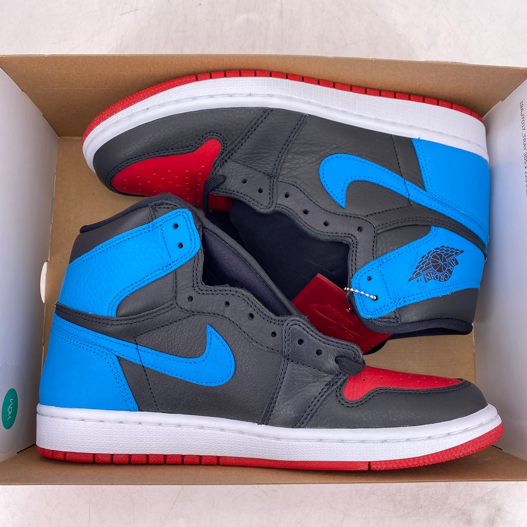 Air Jordan (W) 1 Retro High OG &quot;Nc To Chi&quot; 2020 New Size 8.5W