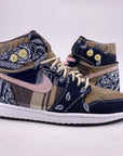 Bespoke High Top "Bandana"  New Size 8