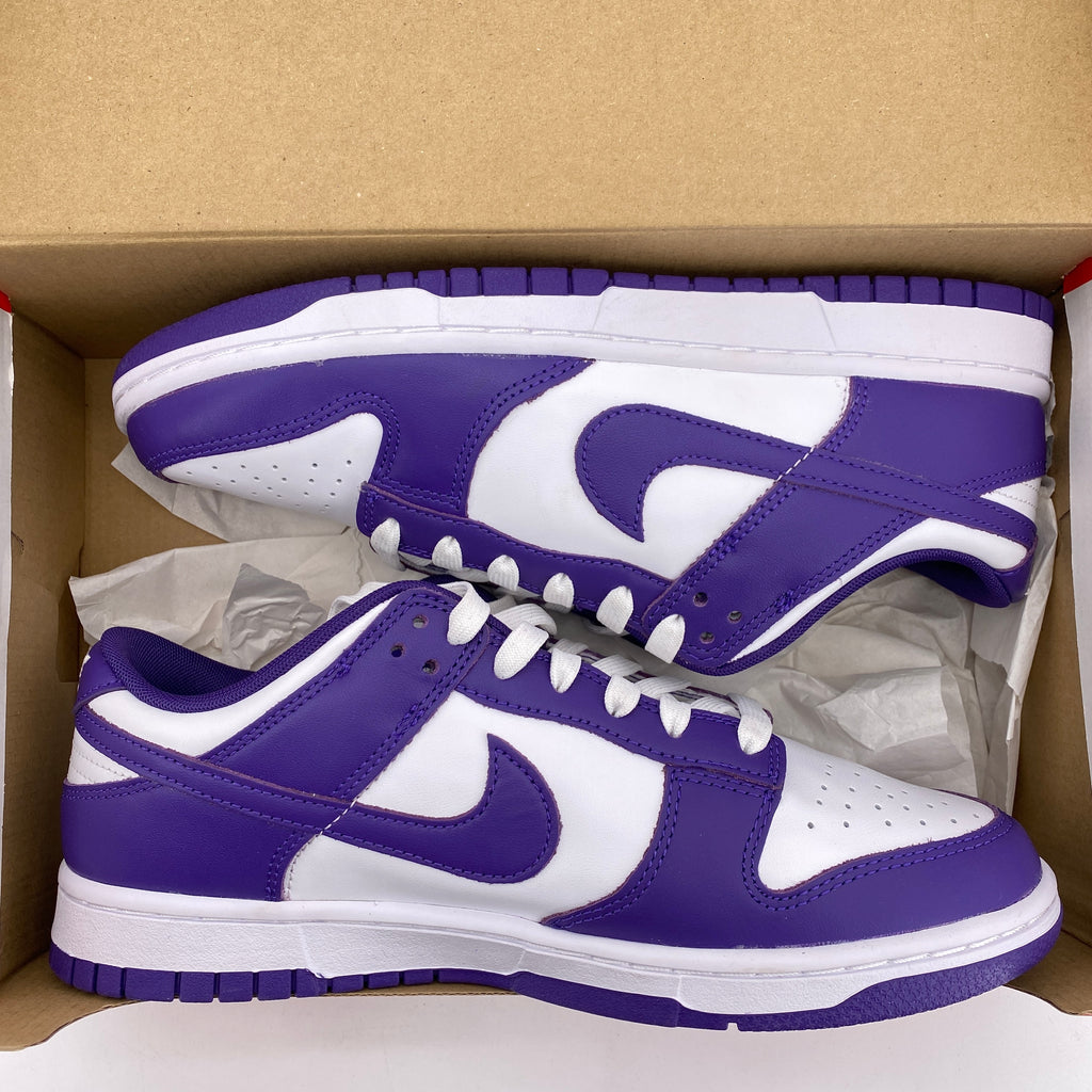 Nike Dunk Low Retro "Court Purple" 2022 New Size 9