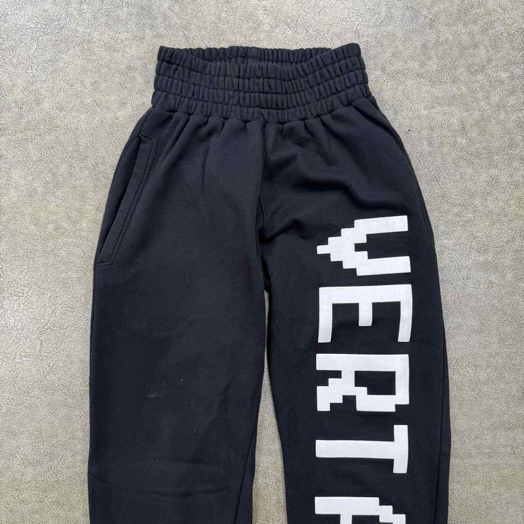 Vertabrae Sweatpants "LOGO" Black Used Size L