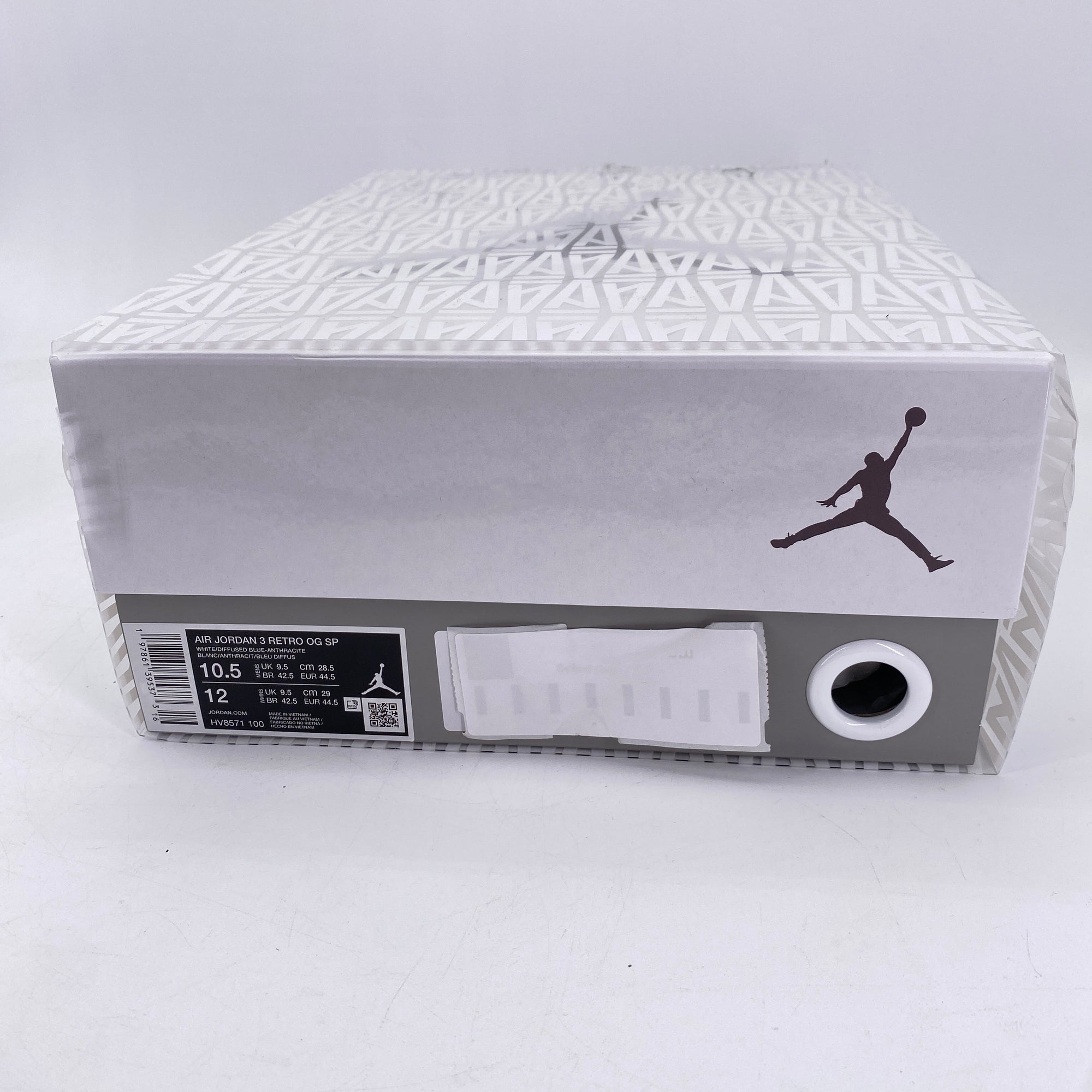 Air Jordan 3 Retro &quot;A Ma Maniere Diffused Blue&quot; 2025 New Size 10.5