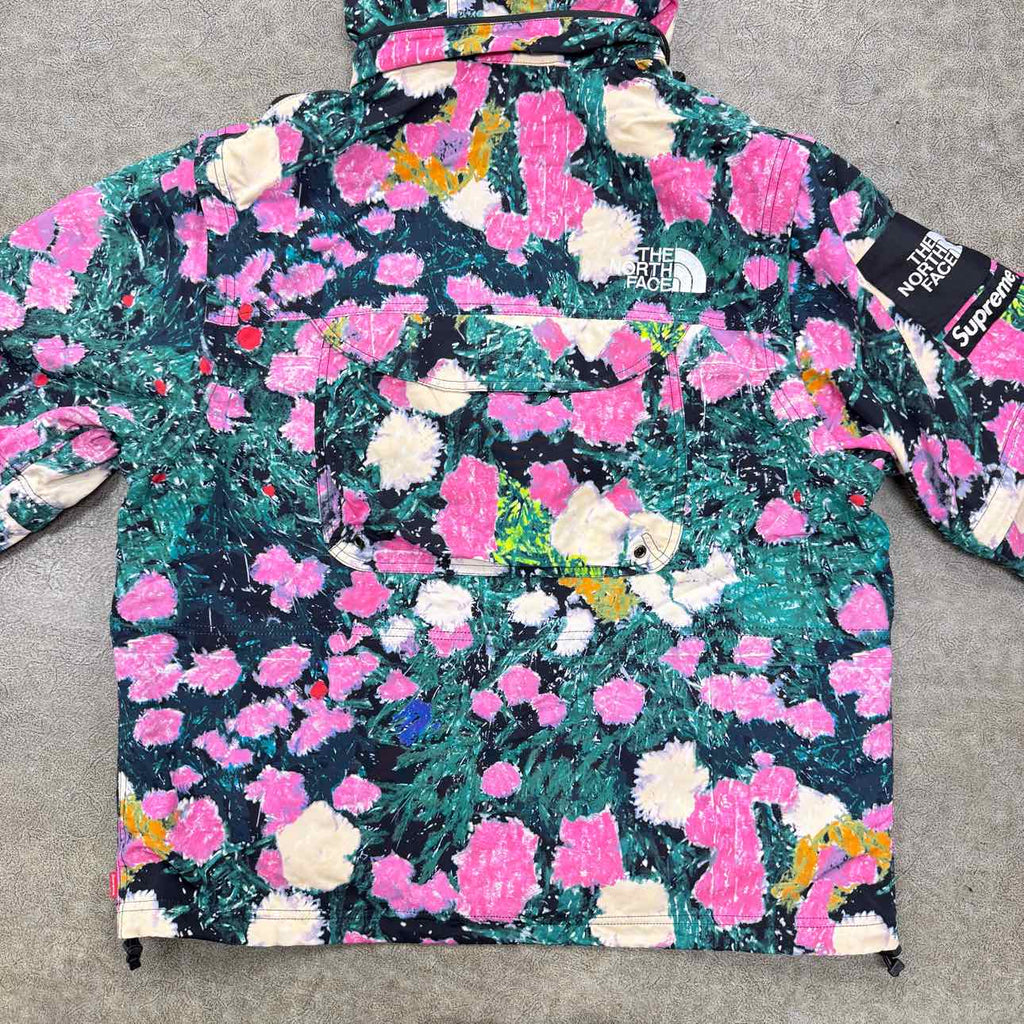 Supreme Jacket "FLOWERS" Multi-Color Used Size L