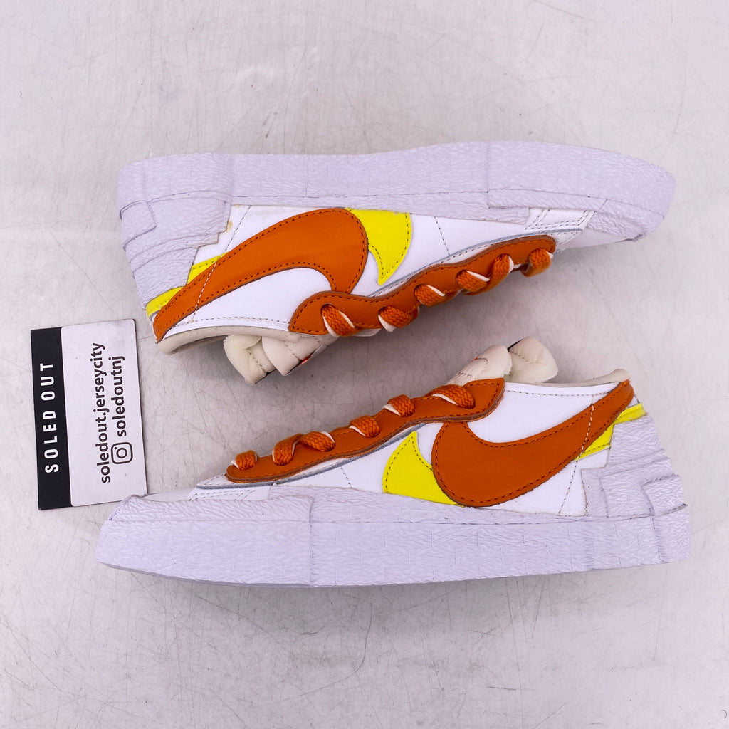 Nike Blazer Low / Sacai "White Magma" 2021 New Size 4