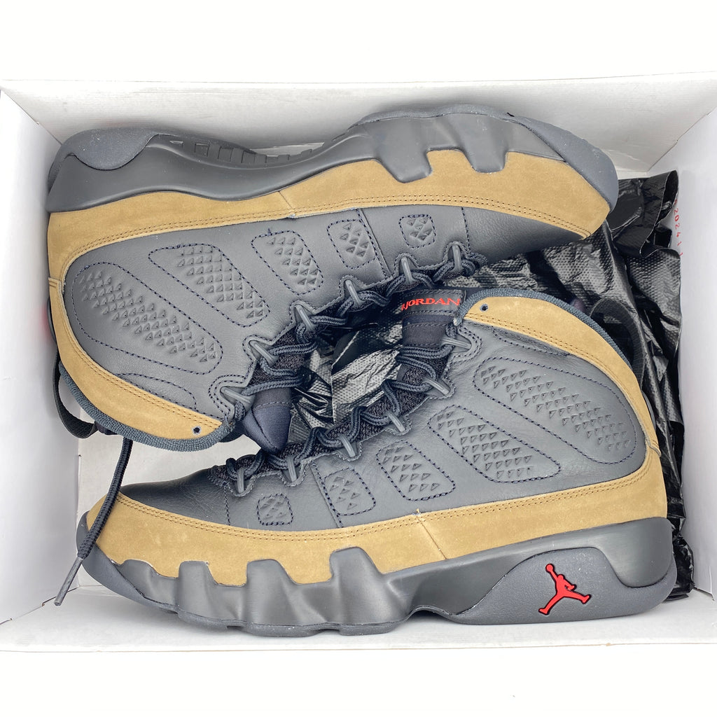 Air Jordan 9 Retro "Olive" 2024 New Size 8.5