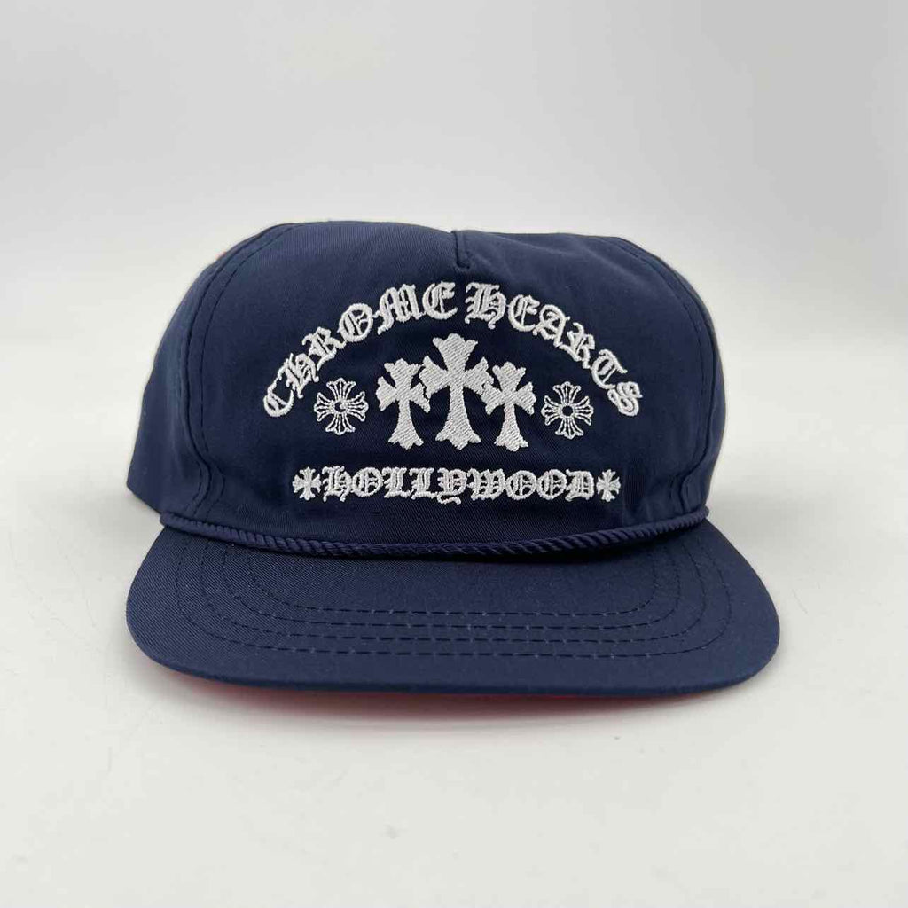 Chrome Hearts Snapback "GAS STATION" New Navy Size OS