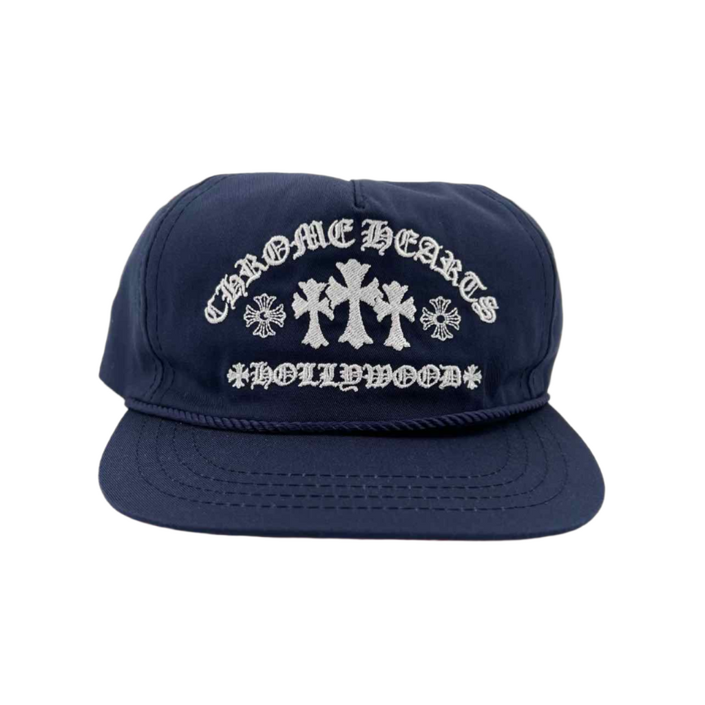 Chrome Hearts Snapback "GAS STATION" New Navy Size OS