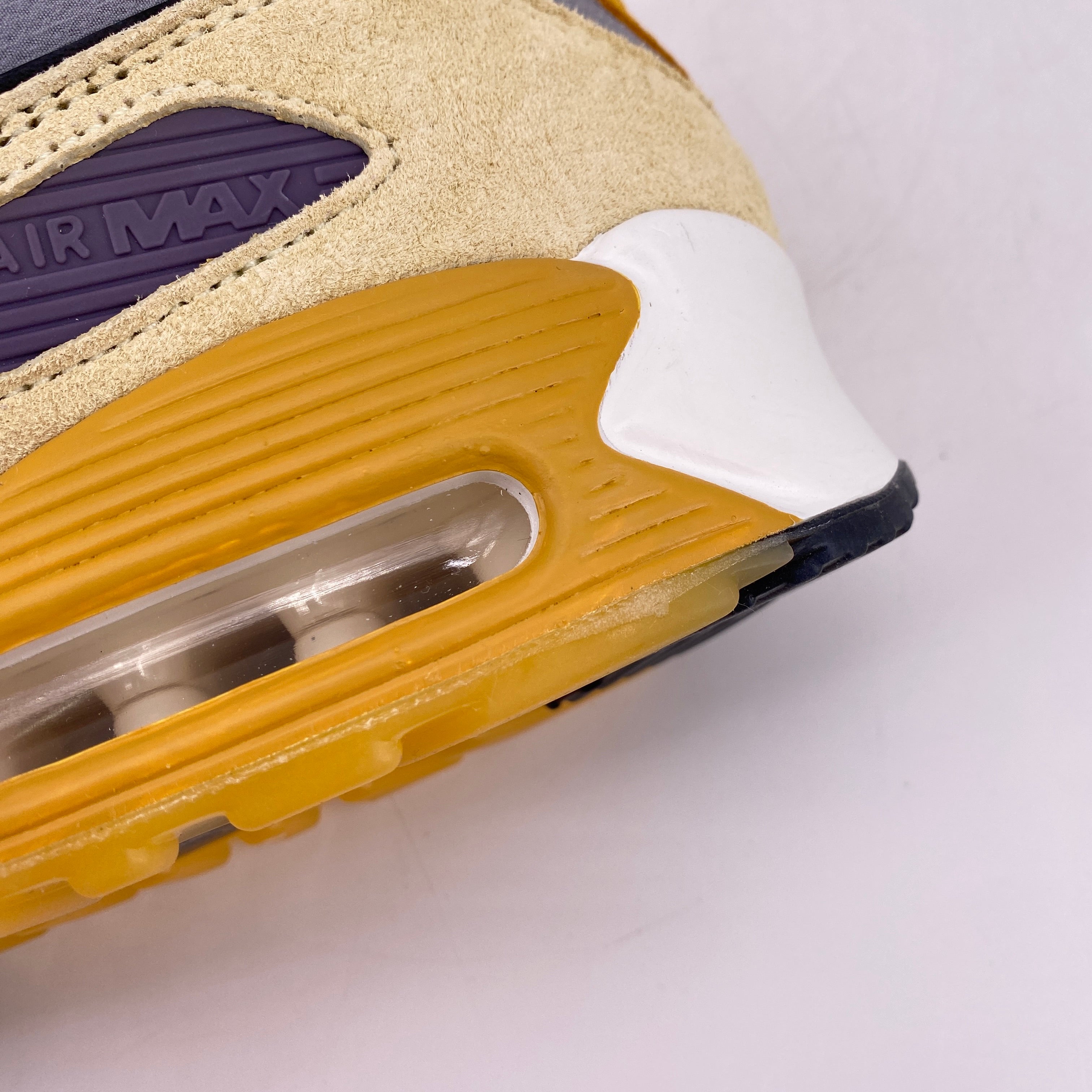 Nike Air Max 90 &quot;Court Purple Lemon Drop&quot; 2022 New Size 10.5