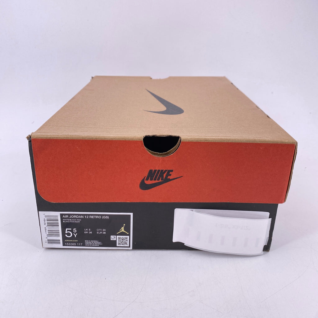 Air Jordan (GS) 12 Retro "Taxi" 2025 Used Size 5.5Y