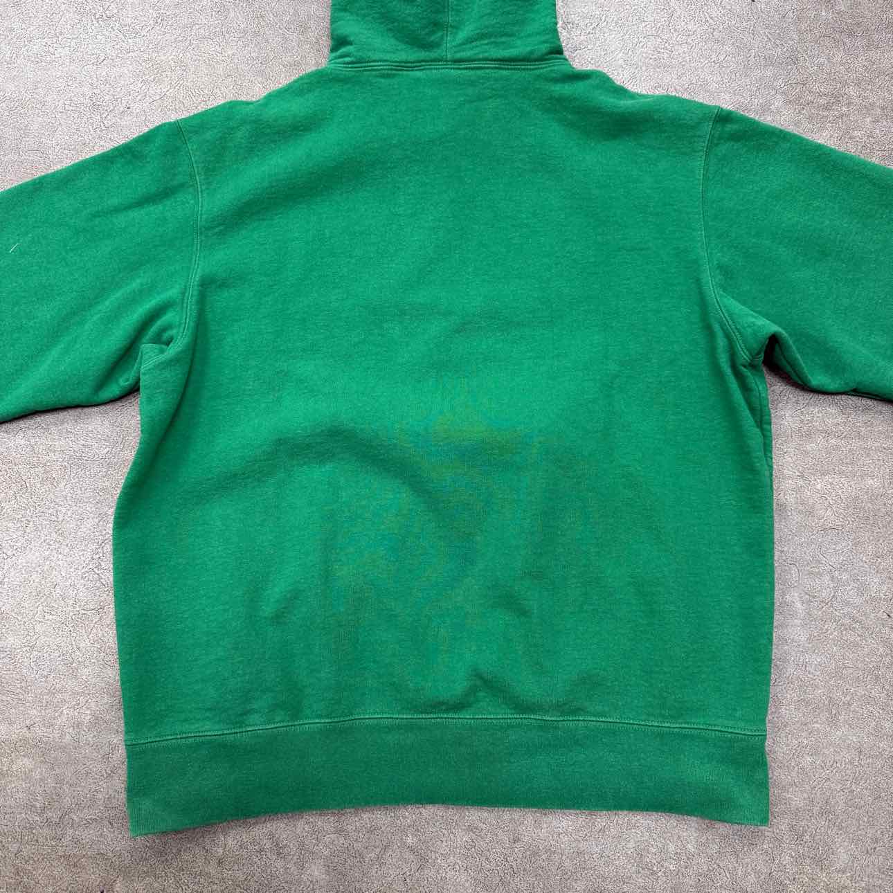 Supreme Hoodie &quot;BLING BOX LOGO&quot; Green Used Size M