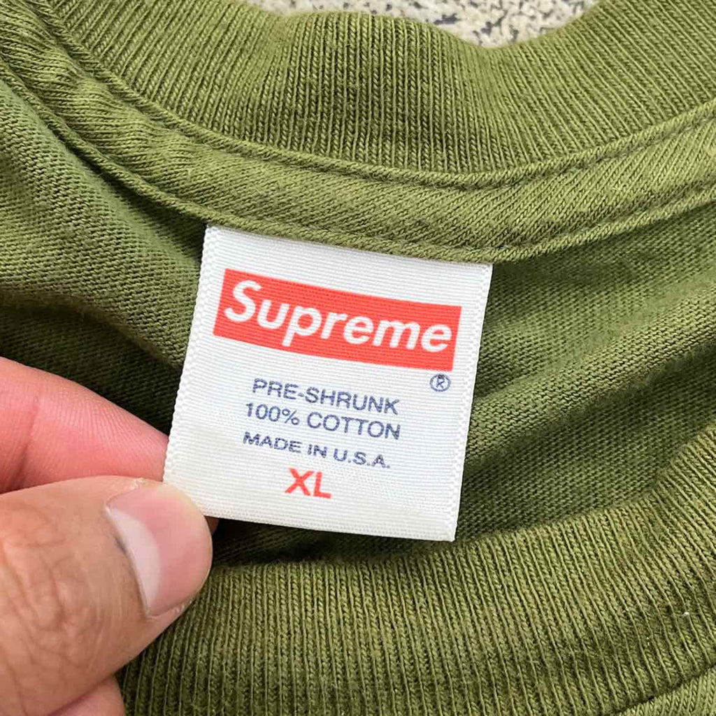 Supreme T-Shirt "MADONNA" Olive Used Size XL