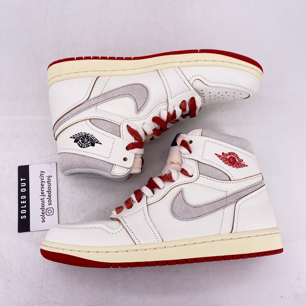 Air Jordan (W) 1 Retro High OG "Rare Air Sail Cinnabar" 2025 New Size 9.5W