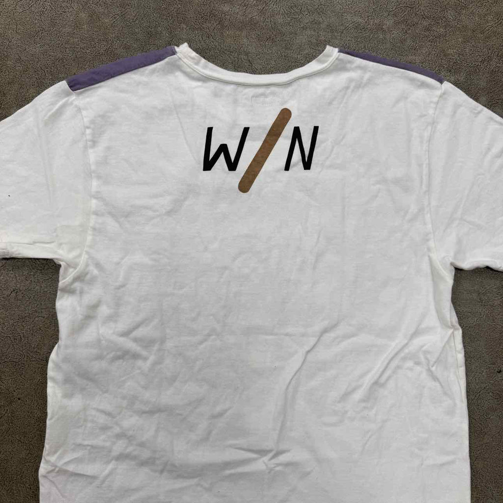 Kapital T-Shirt "BANDANA DRIP" Purple Used Size 2