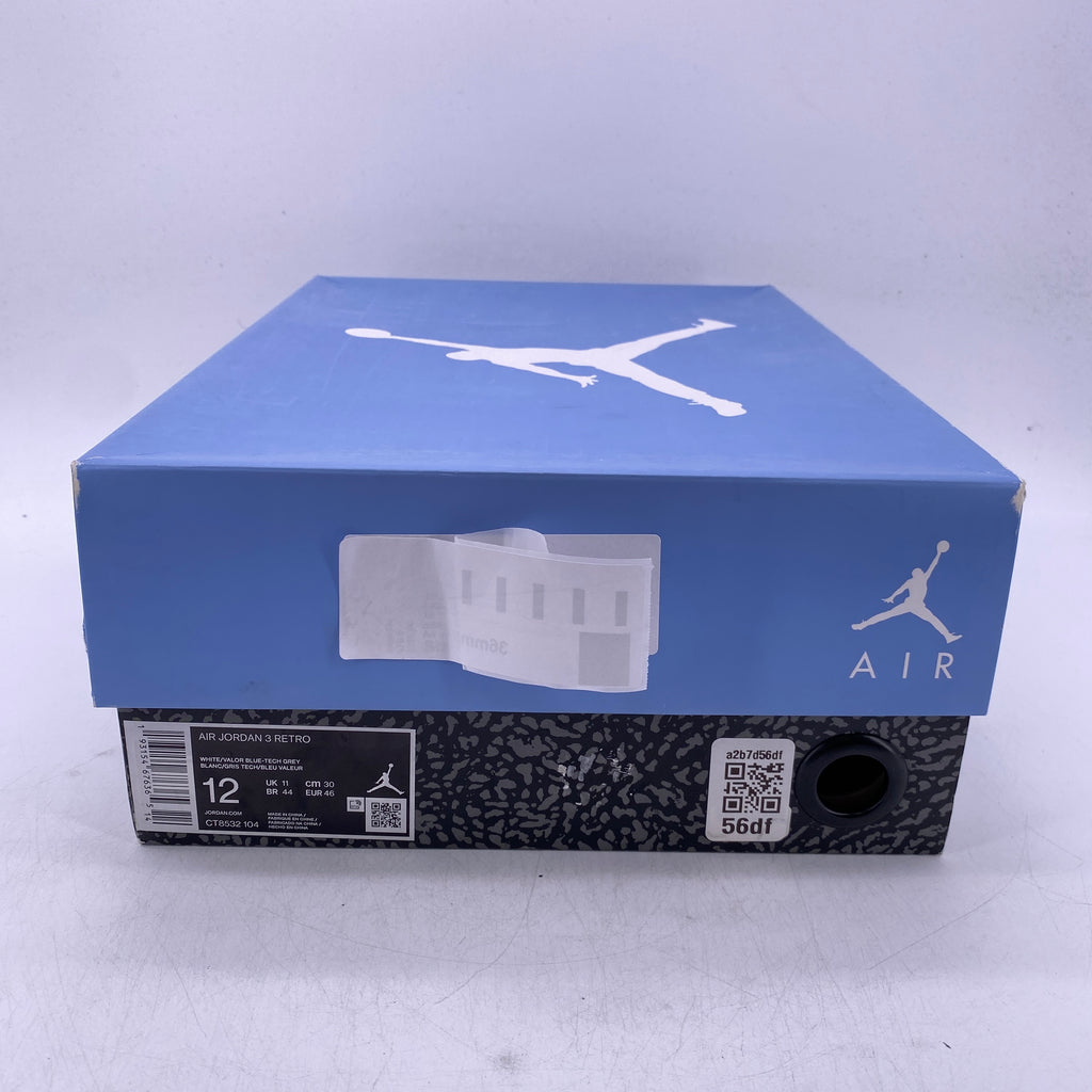 Air Jordan 3 Retro "Unc" 2020 Used Size 12