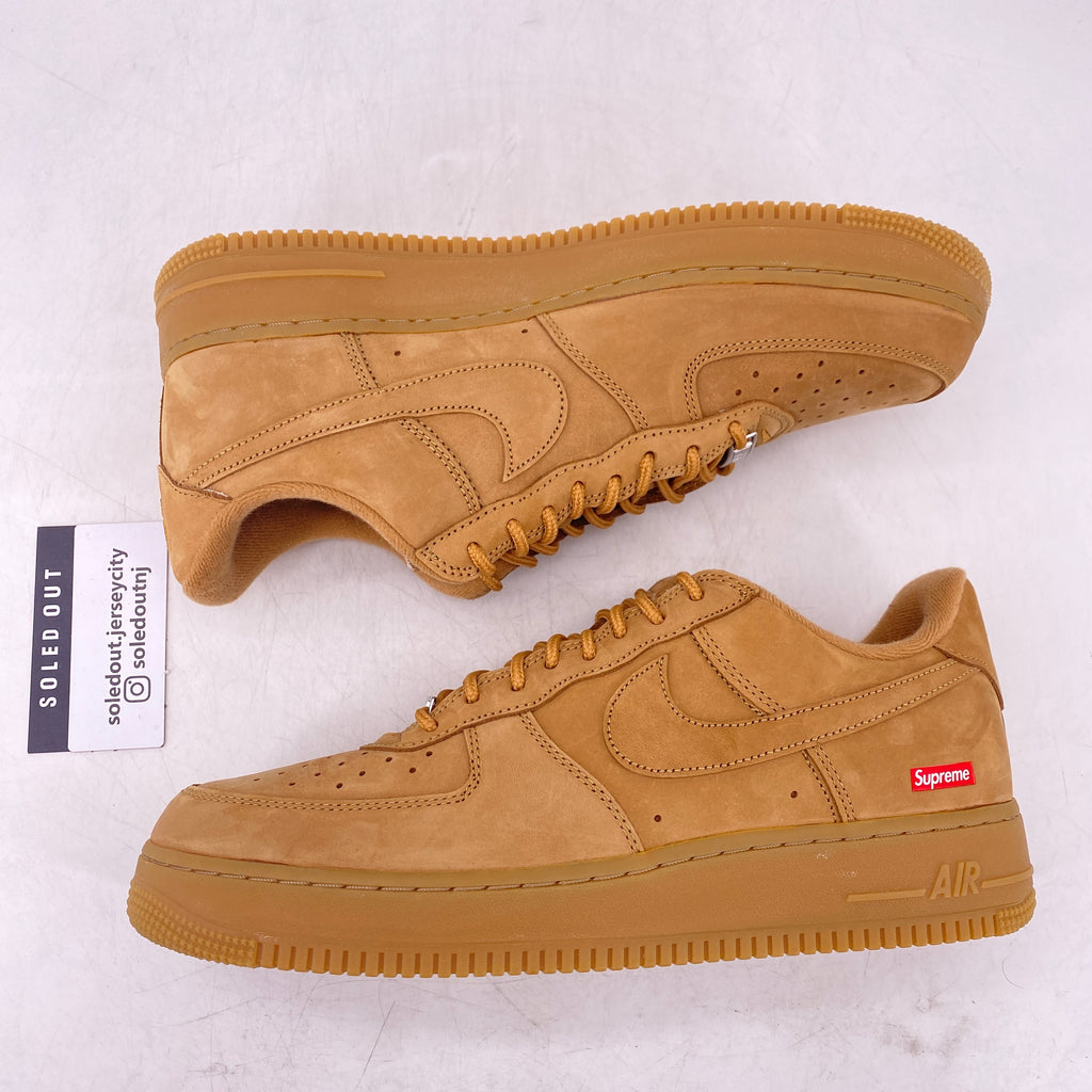 Nike Air Force 1 Low "Supreme Wheat" 2021 New Size 11