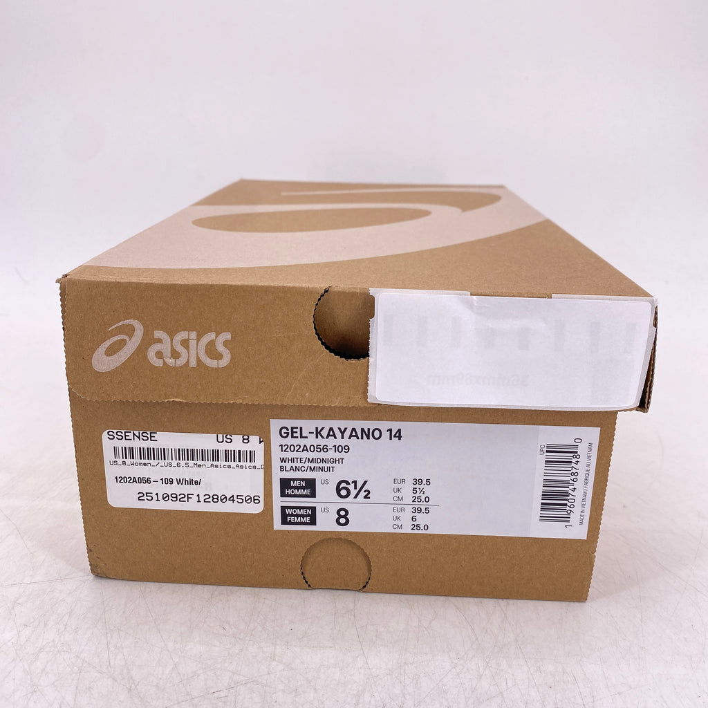 Asics (W) Gel-Kayano 14 "White Midnight" 2023 Used Size 8W