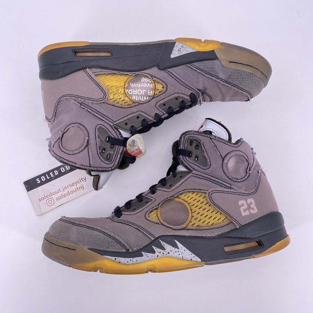 Air Jordan 5 Retro "Ow Black" 2020 Used Size 9.5