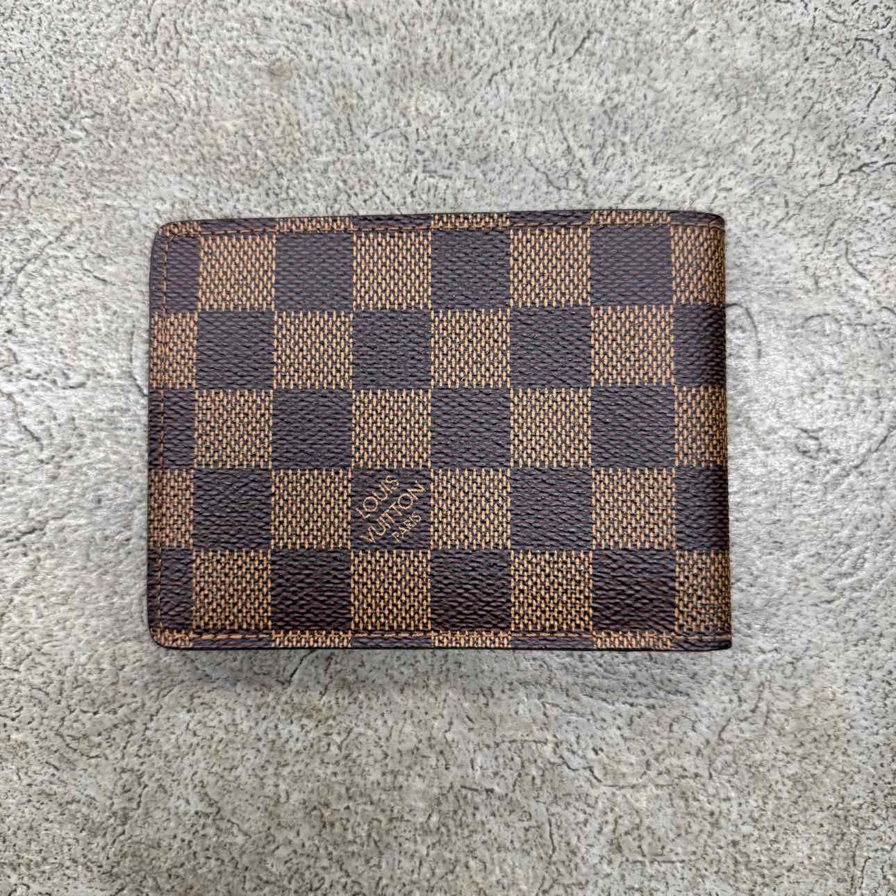 Louis Vuitton Wallet &quot;MONOGRAM&quot; Used Brown