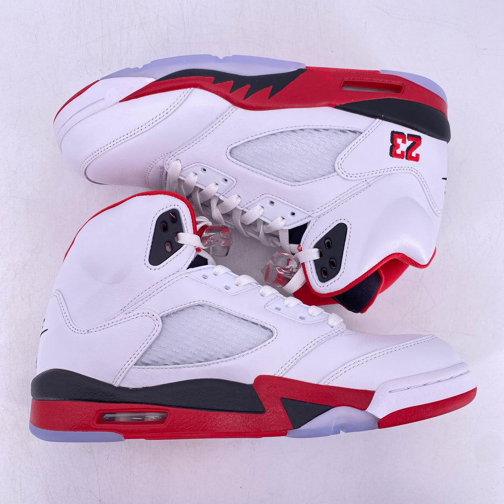 Air Jordan 5 Retro "Fire Red Black Tongue" 2025 New Size 10