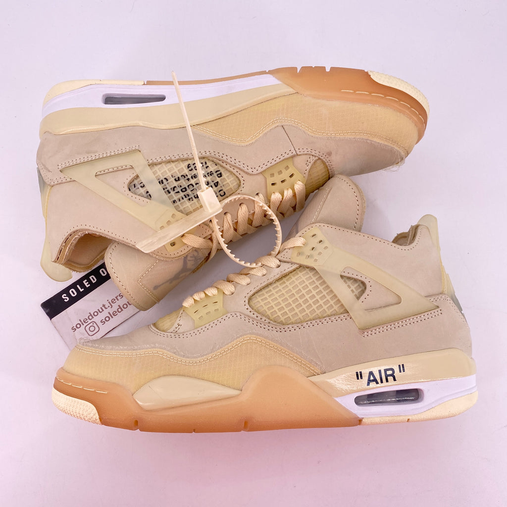 Air Jordan (W) 4 Retro "Ow Sail" 2020 Used Size 11W