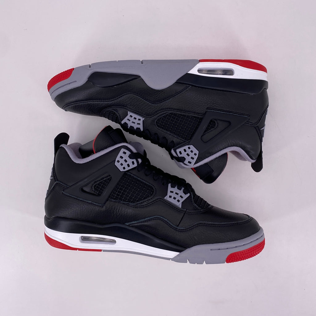 Air Jordan 4 Retro "Bred Reimagined" 2024 New Size 9.5