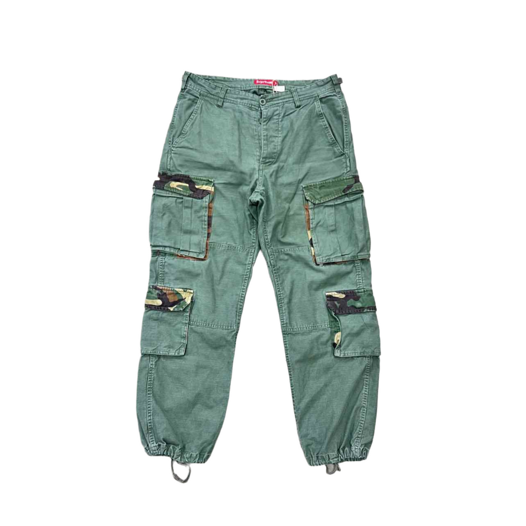 Supreme Pants "CAMO" Olive Used Size 30