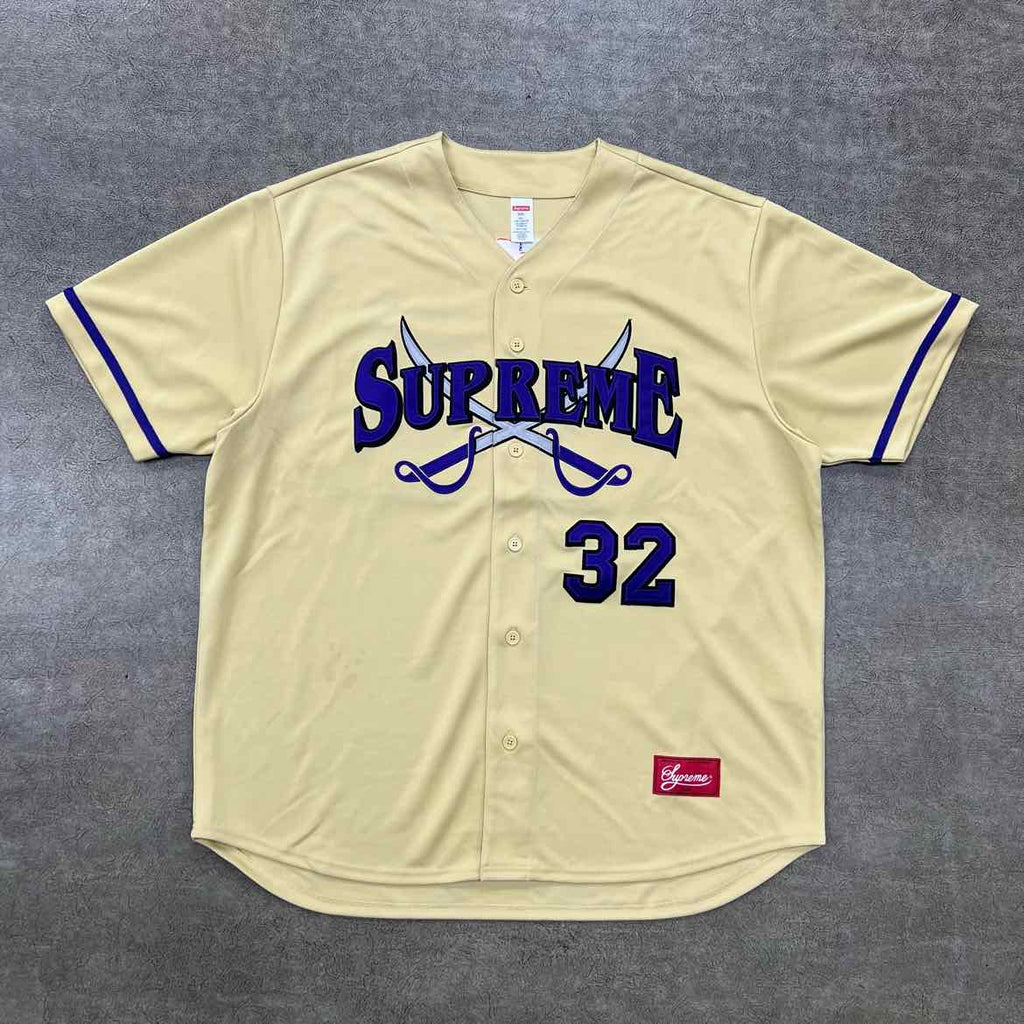 Supreme Jersey "SWORDS" Brown Used Size 2XL