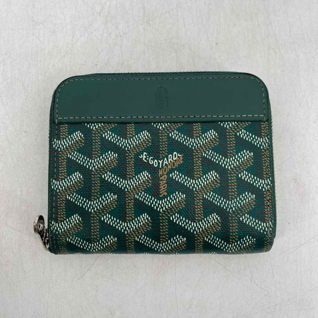 Goyard Wallet "MATIGNON" Used Green Size OS