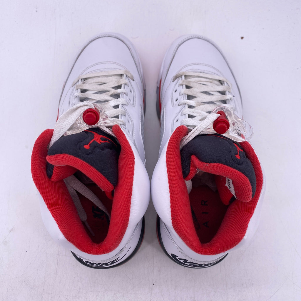 Air Jordan 5 Retro "Fire Red Black Tongue" 2025 Used Size 8