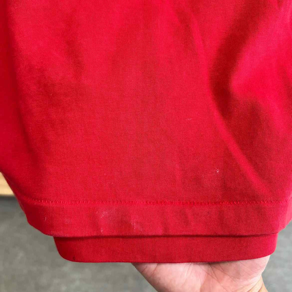 Bape T-Shirt "LUX SPORT" Red Used Size XL