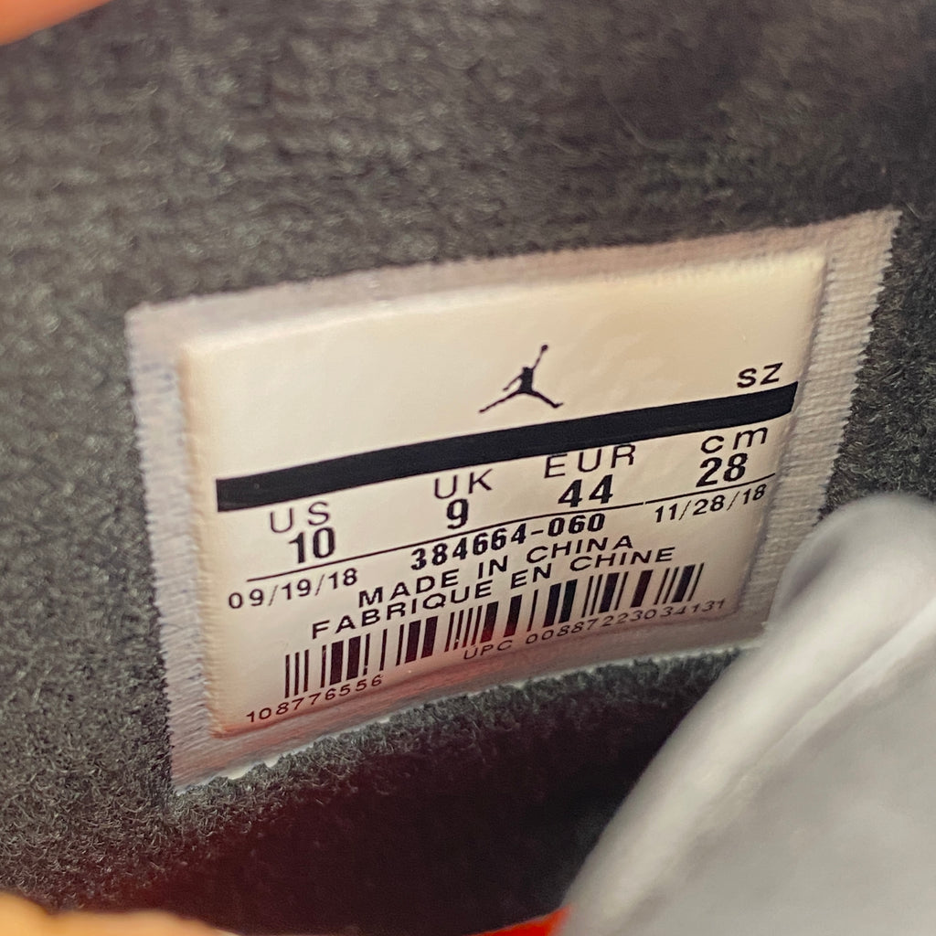Air Jordan 6 Retro "Black Infrared" 2019 New Size 10