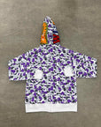 Bape Zip Up "SEPERATED" Purple New Size L