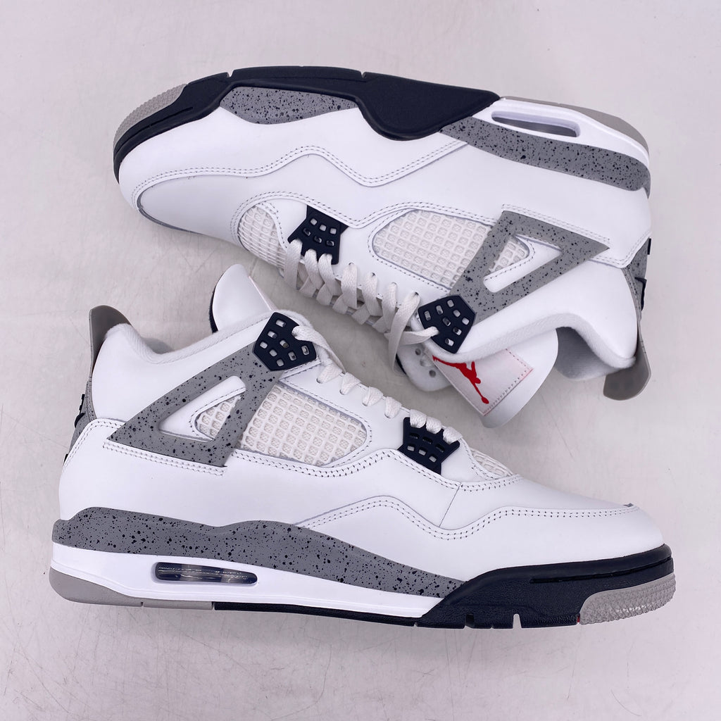 Air Jordan 4 Retro "White Cement" 2025 New Size 11