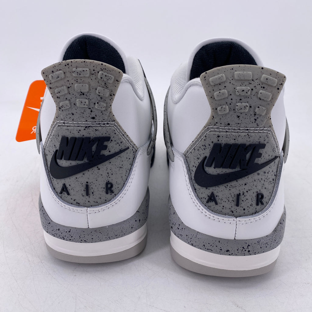 Air Jordan 4 Retro "White Cement" 2025 New Size 8