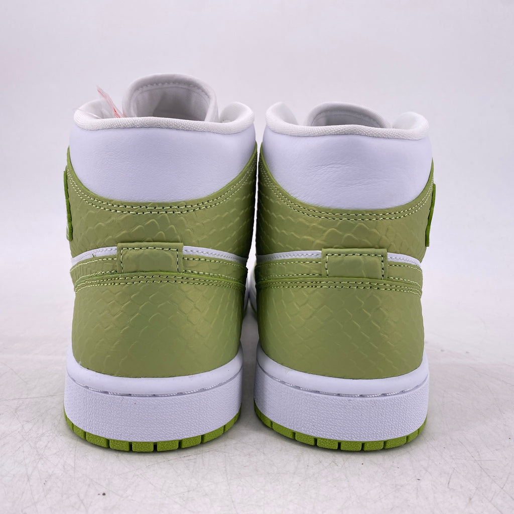 Air Jordan (W) 1 Mid "Green Python" 2022 New Size 11.5W