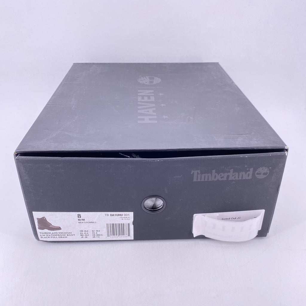 Timberland 6 Inch Boot "Haven Black" 2019 Used Size 8