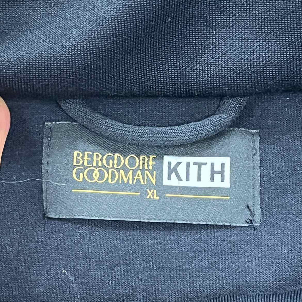 Kith Track Jacket "BERGDORF GOODMAN" Navy Used Size XL