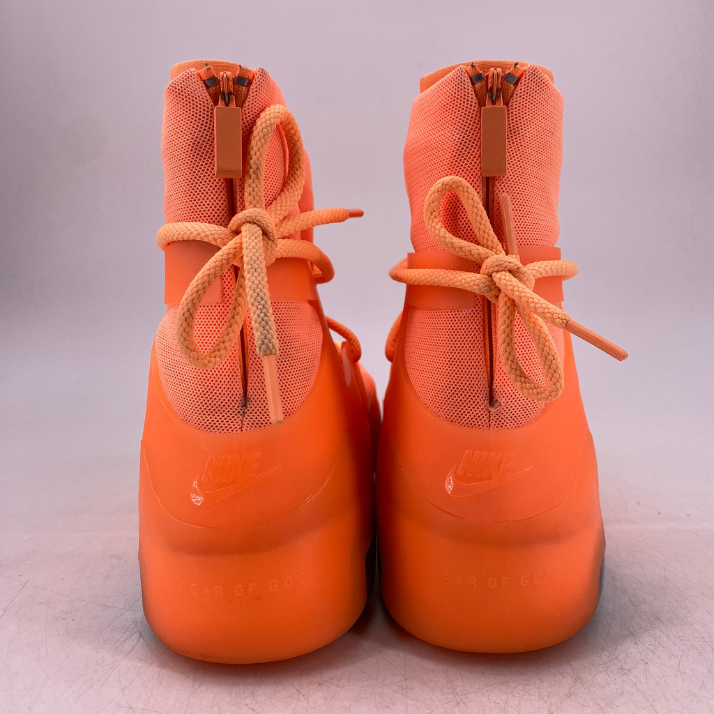 Nike Air Fear of God 1 "Orange Pulse" 2019 Used Size 11