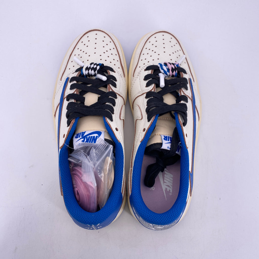 Air Jordan 1 Low OG SP "Travis Fragment Military Blue" 2025 New Size 8