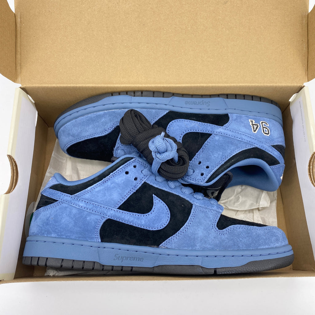 Nike SB Dunk Low "Supreme 94 Ocean Fog" 2025 New Size 8.5