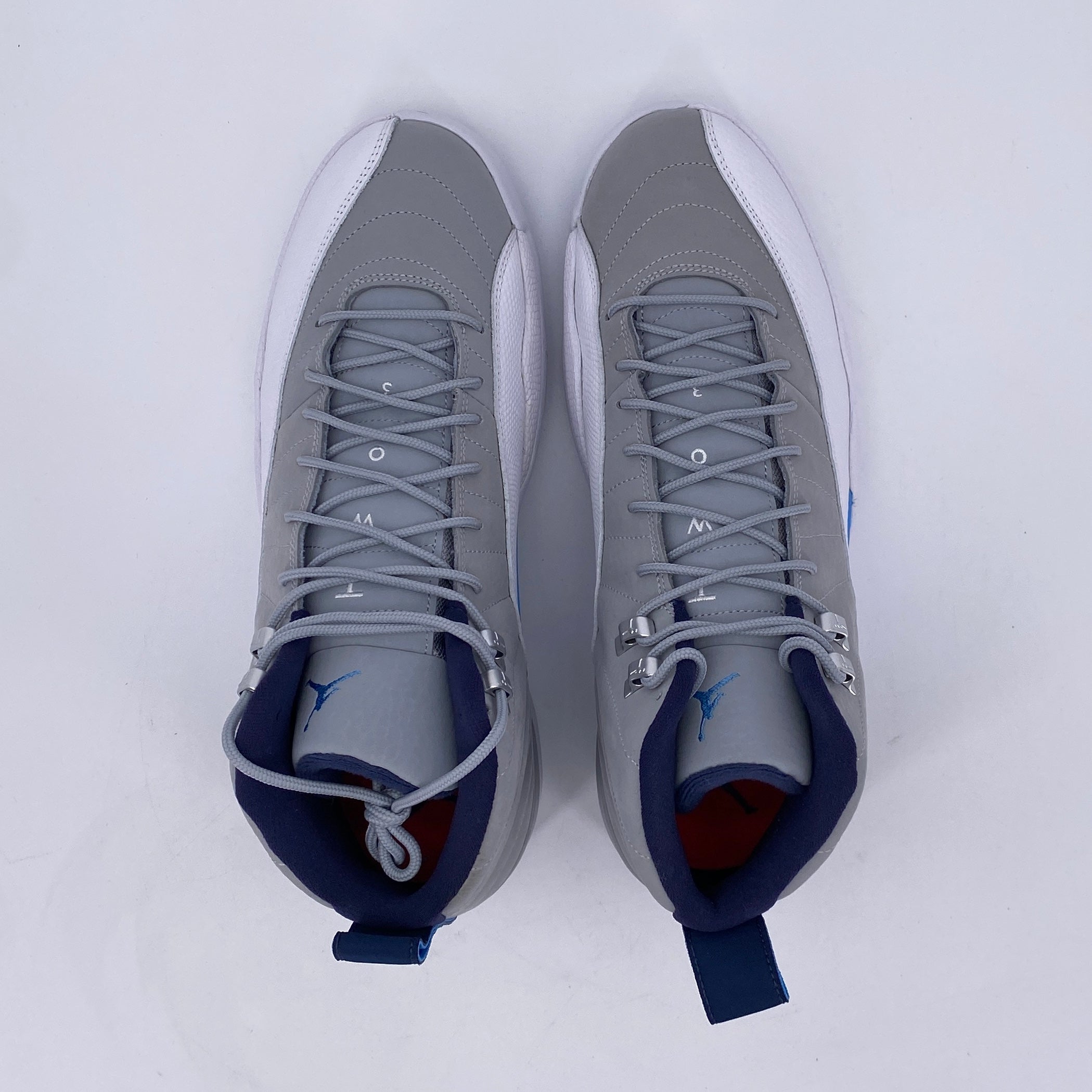 Air Jordan 12 Retro &quot;Grey University Blue&quot; 2016 New Size 12