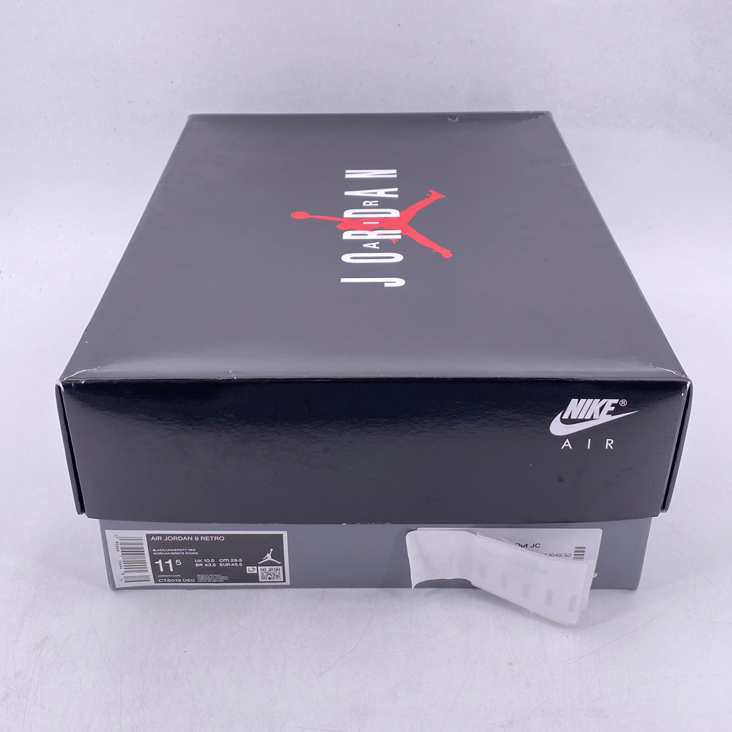 Air Jordan 9 Retro "Particle Grey" 2022 Used Size 11.5