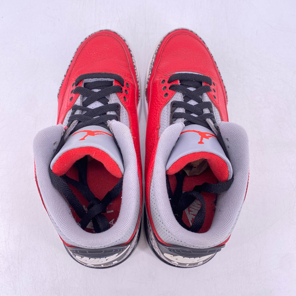 Air Jordan 3 Retro "Unite Fire Red" 2020 Used Size 8.5