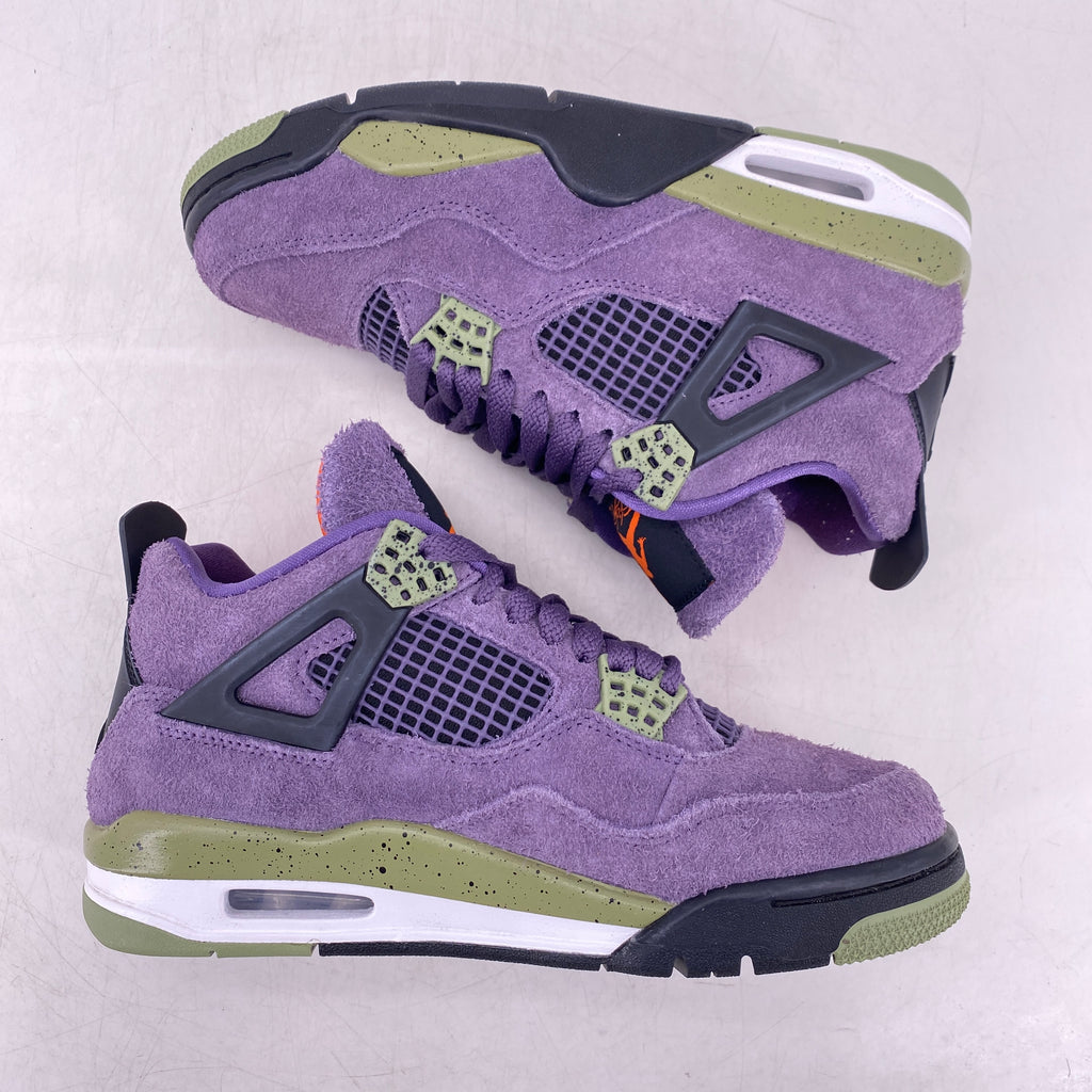 Air Jordan (W) 4 Retro "Canyon Purple" 2022 Used Size 6.5W