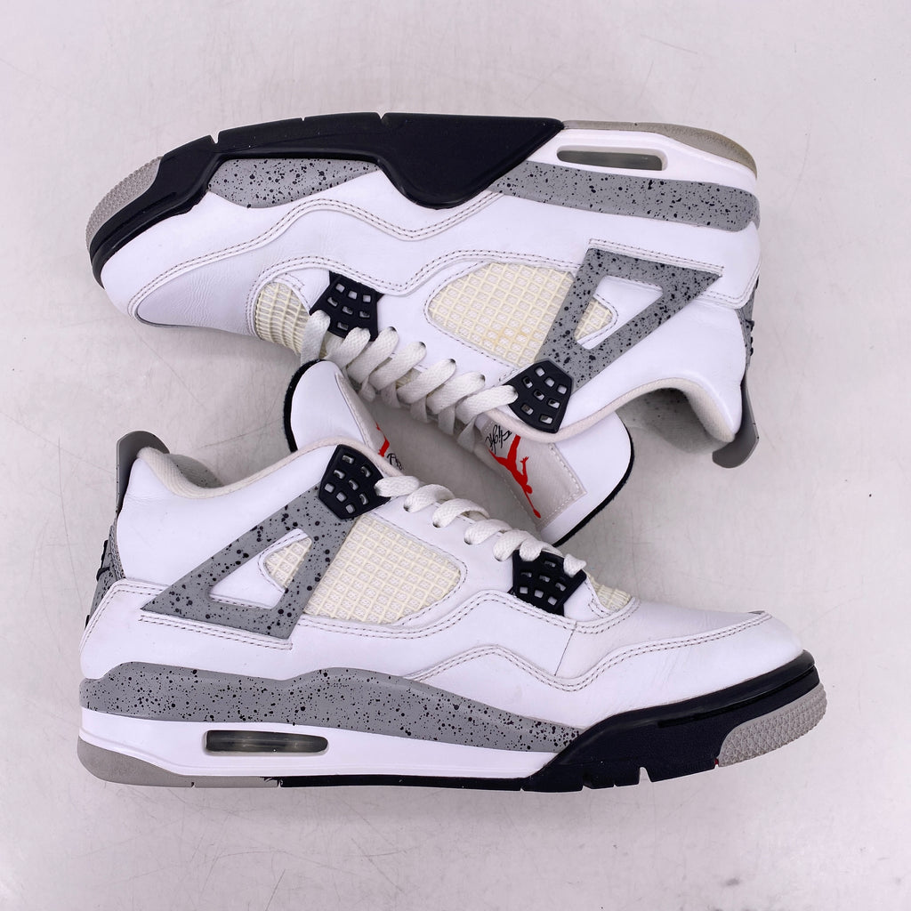 Air Jordan 4 Retro "White Cement" 2016 Used Size 9.5