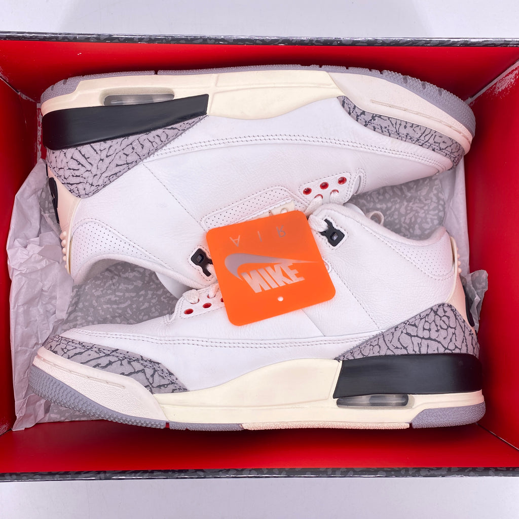 Air Jordan 3 Retro "White Cement Reimagined" 2023 Used Size 9
